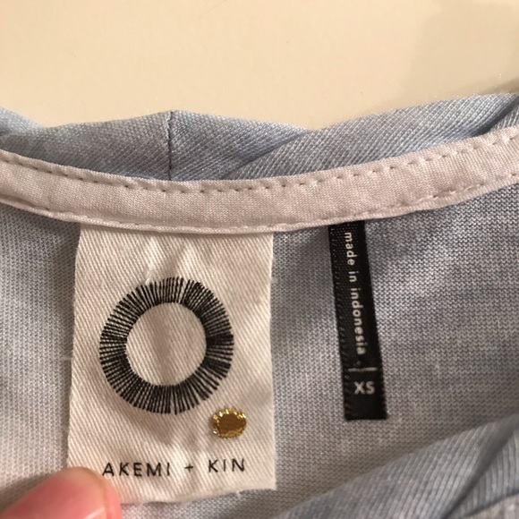 Cute blue shibori tee - Picture 4 of 5